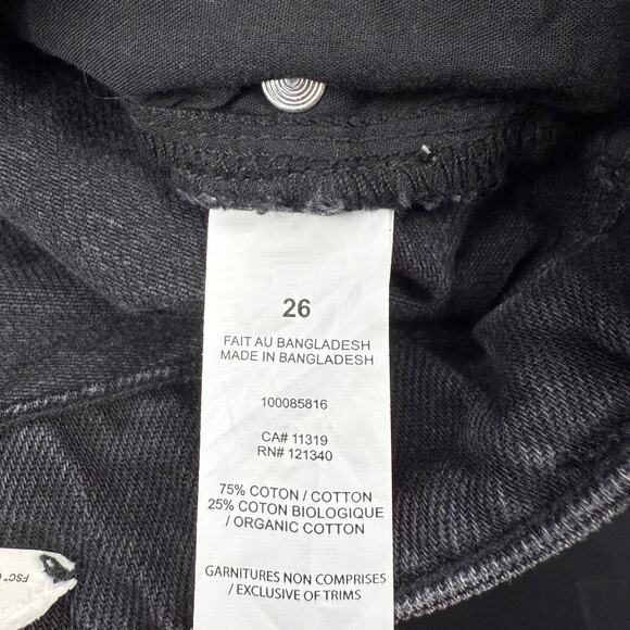 NWT DYNAMITE Heidi A-Line Denim Shorts Size 26 Void - Picture 5 of 6